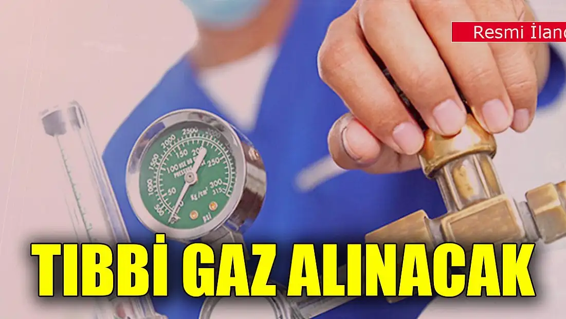 Meram Devlet Hastanesine tıbbi gaz alınacak