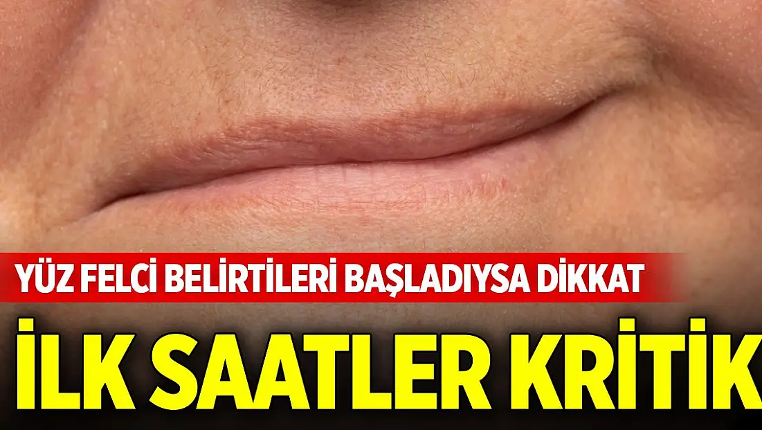Yüz felcinde ilk saatler kritik... Erken müdahale kalıcı hasarı önlüyor