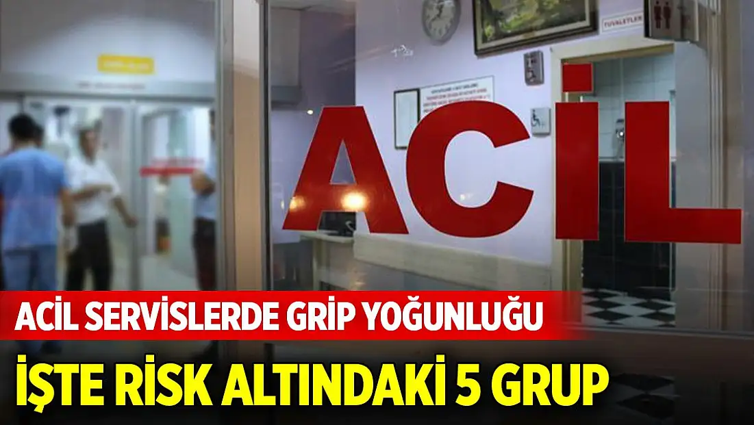 Acil servislerde grip yoğunluğu: Uzman isimden yüksek ateş ve öksürük uyarısı