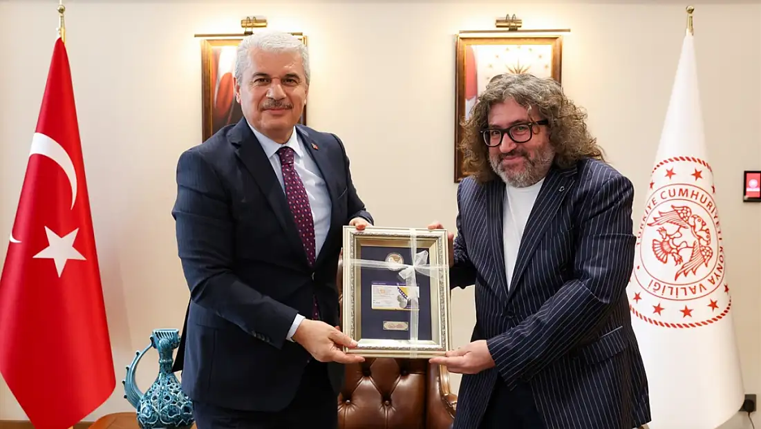 AKSED Başkanı Günay'dan Konya Valisi Akın'a ziyaret