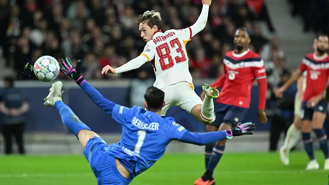 Galatasaray’dan Lille deplasmanında 4 gollü zafer!