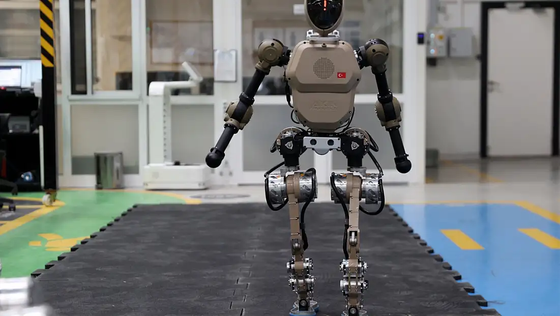 Konya'da geliştirilen insansı robot seri üretim aşamasında