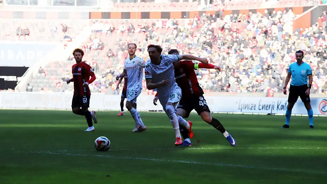 Konyaspor’un puan tablosundaki yeri aynı kaldı