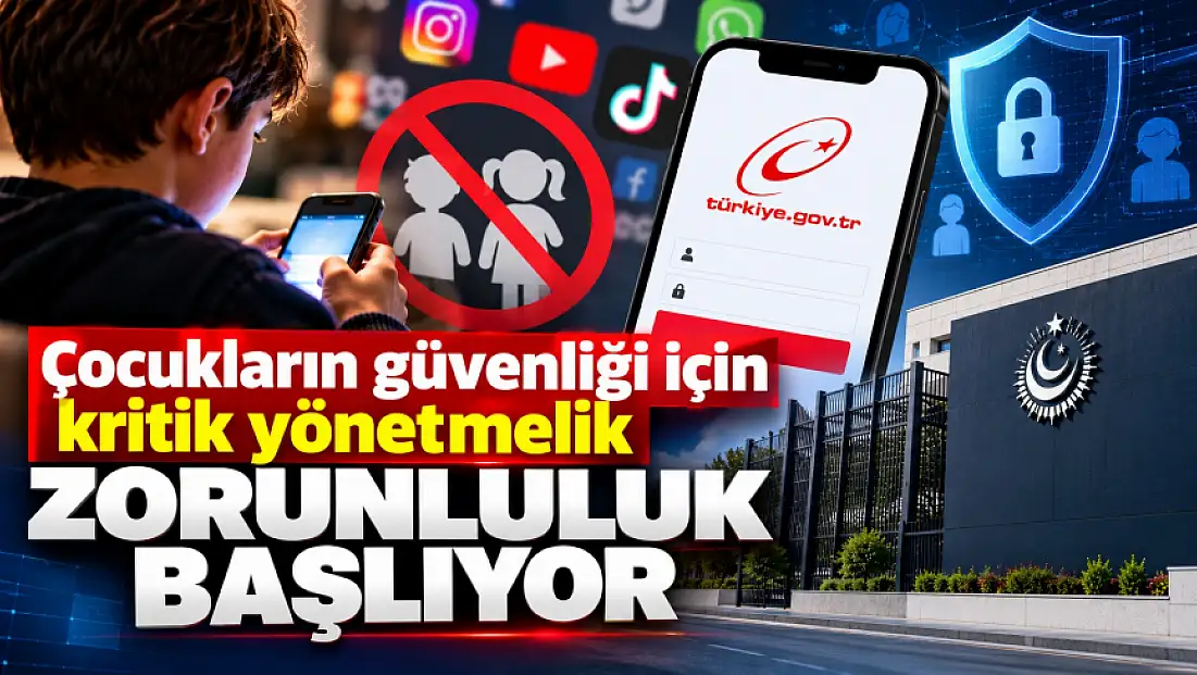 Çocukların güvenliği için kritik yönetmelik: Yaş doğrulama zorunluluğu başlıyor