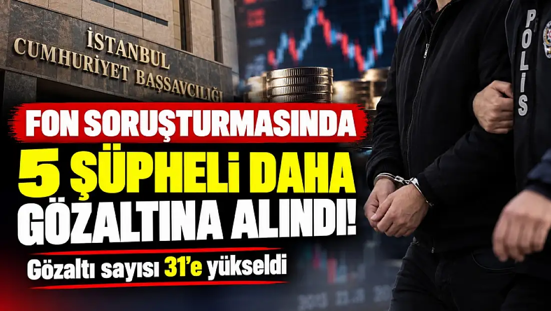 Fon soruşturmasında sıcak gelişme: Eski milletvekili Prof. Dr. Ertan Aydın gözaltına alındı