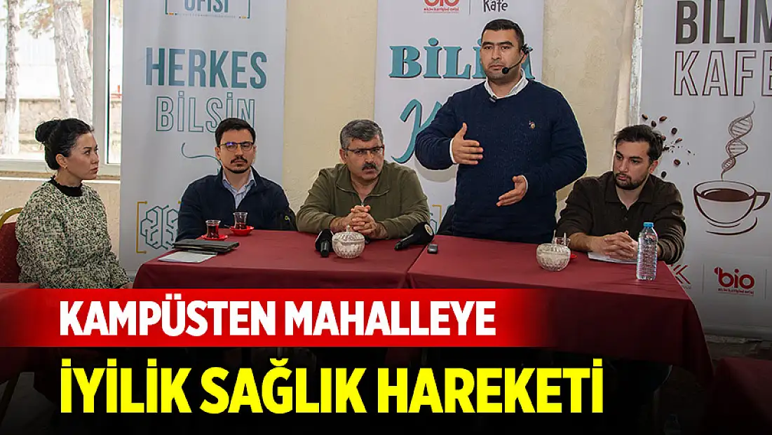 Kampüsten mahalleye iyilik sağlık hareketi: Selçuk Üniversitesi akademisyenleri Alibeyhüyüğü'nde