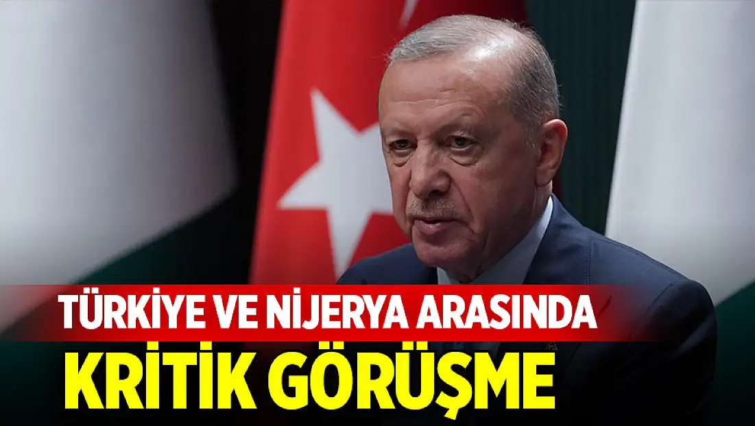 Türkiye ve Nijerya arasında kritik görüşme: Askeri eğitim ve istihbarat masada