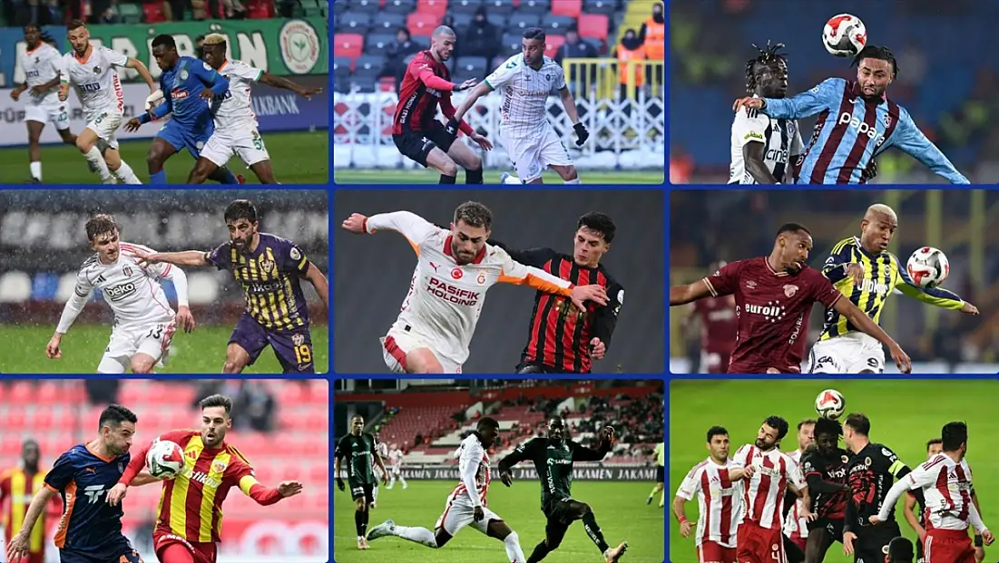 Süper Lig'de 19. haftanın raporu... 5 maçta eşitlik bozulmadı