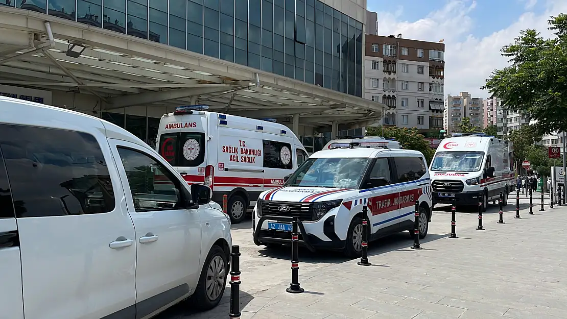 Konya'da Mevlana Caddesi üzerinde kuyumcuya silahlı saldırı