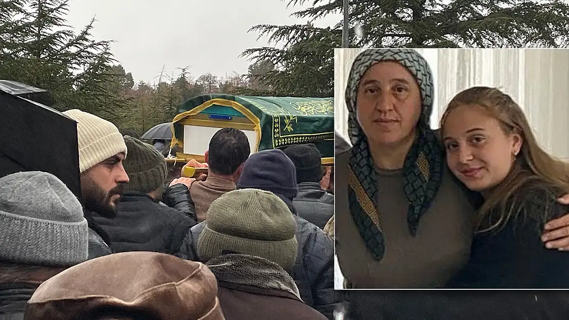 Yan yana defnedildiler: Konya'da anne ve kızından geriye acı hikaye kaldı