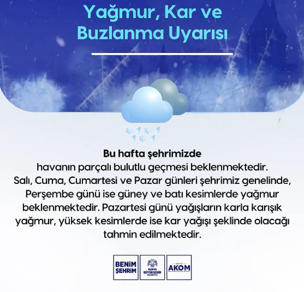 Konya için uyarı geldi! Bu günlere dikkat