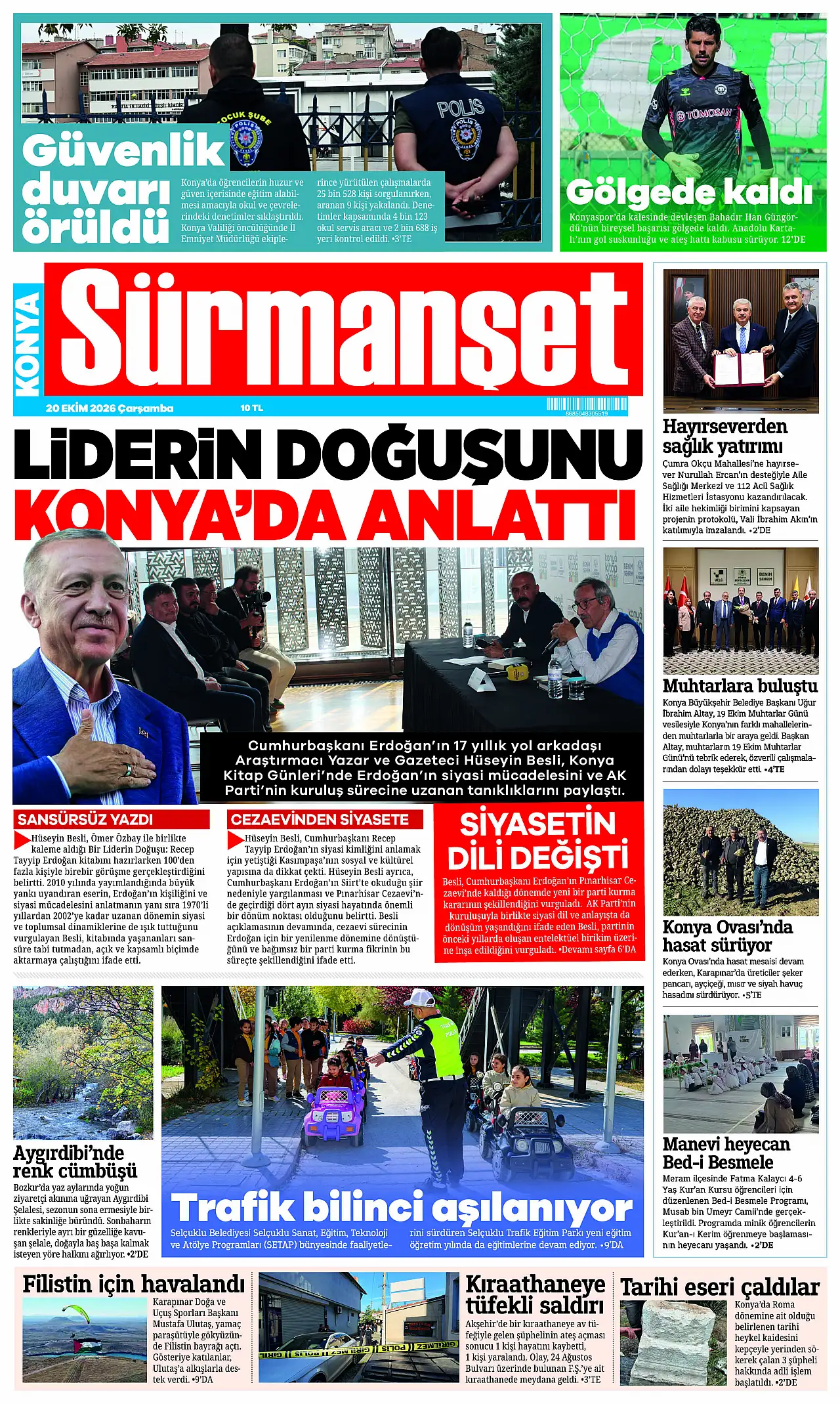 Bugünkü Konya gündemi (21 Ekim 2026)