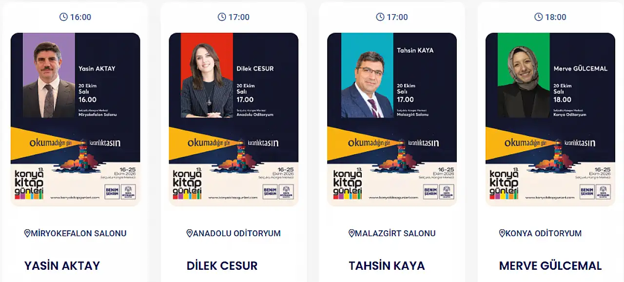 Bugünkü Konya gündemi (20 Ekim 2026)