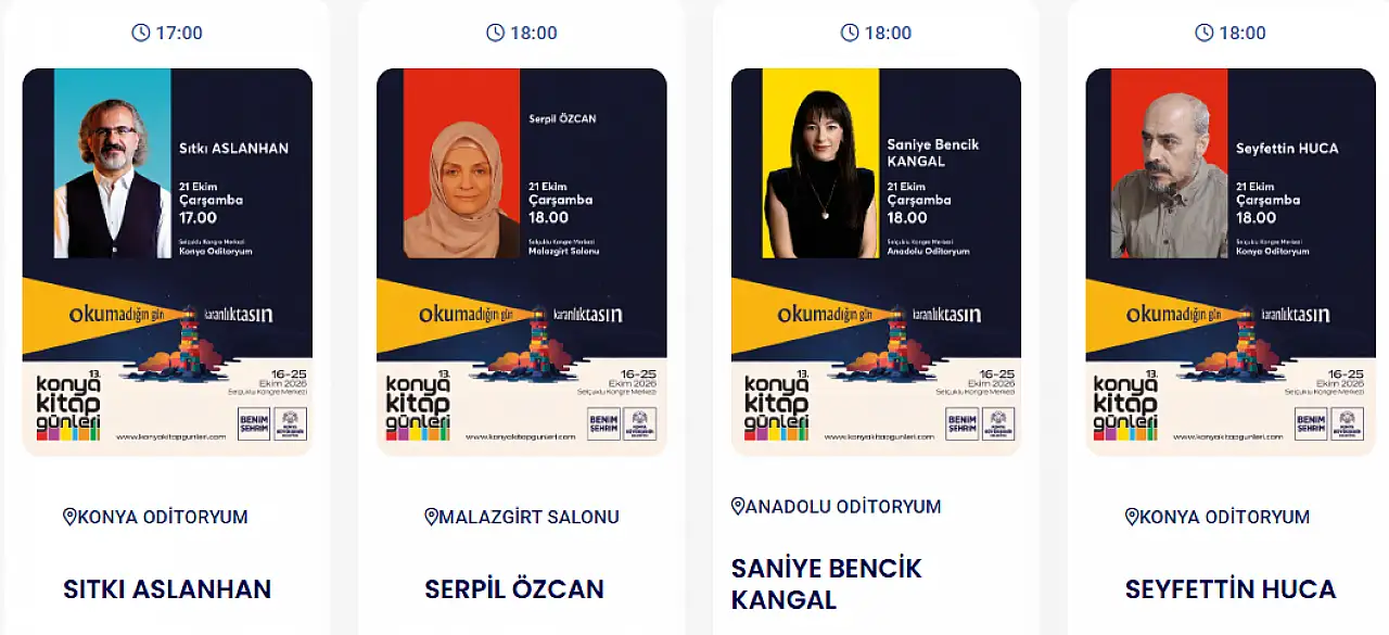 Bugünkü Konya gündemi (21 Ekim 2026)