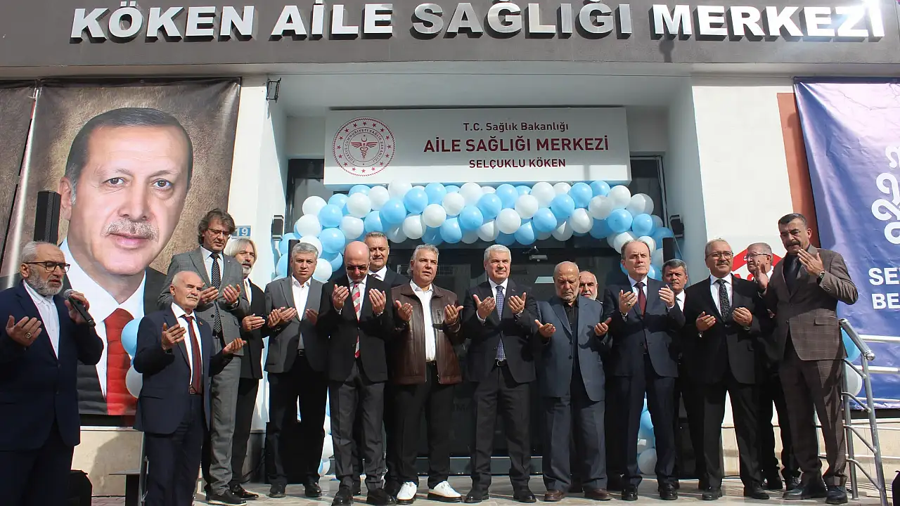 Konya’ya yeni sağlık merkezi! Açılışı yapıldı