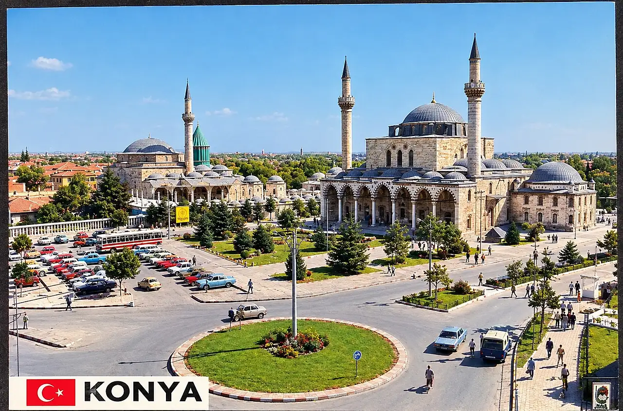 Konya'nın Kalbi: Türbe Önü