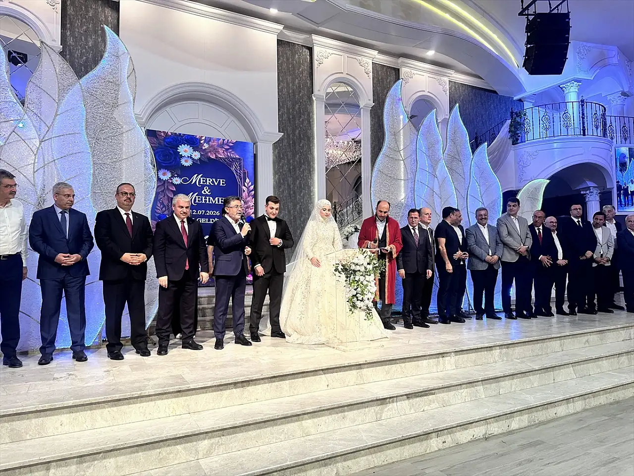 Taşar ve Büyükeğen ailelerinin mutlu günü