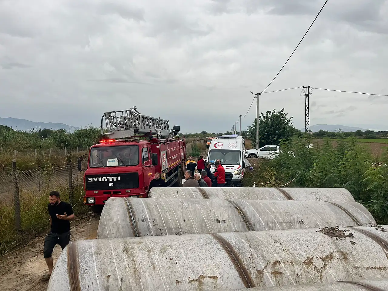 Kanalizasyon çalışmasında toprak göçmesi: 1 ölü