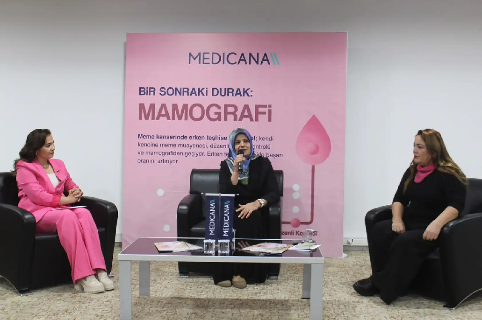 Medicana Konya'da meme kanserine karşı anlamlı buluşma