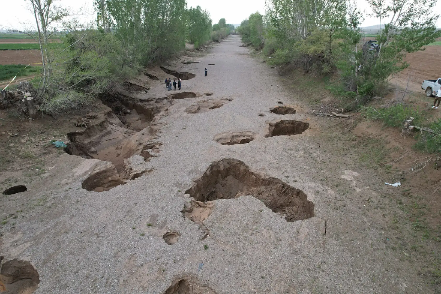 Konya'da obrukların yapısı değişti: Mağara çökmesi değil örtü tabakası boşalması