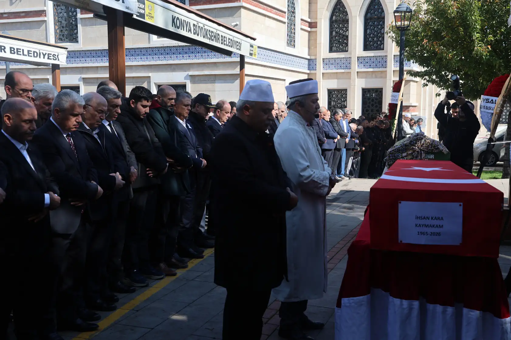 Konyalı kaymakama son veda