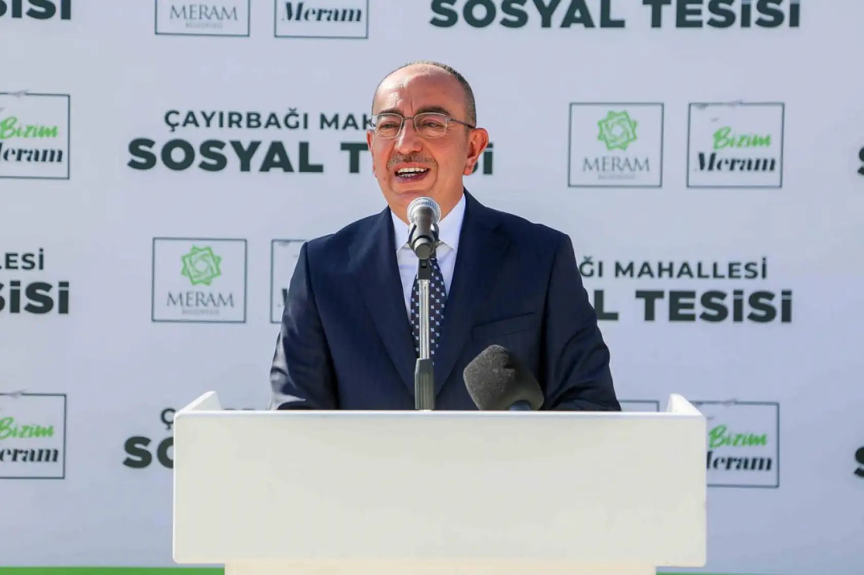 Meram'da hizmet seferberliği: Çayırbağı Sosyal Tesisi'nin temeli törenle atıldı!