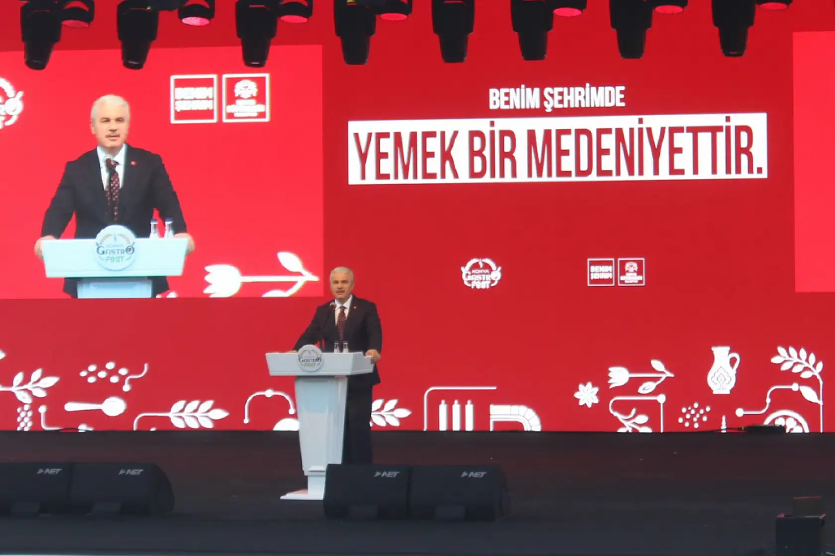 Konya'da dev yemek festivali başladı!