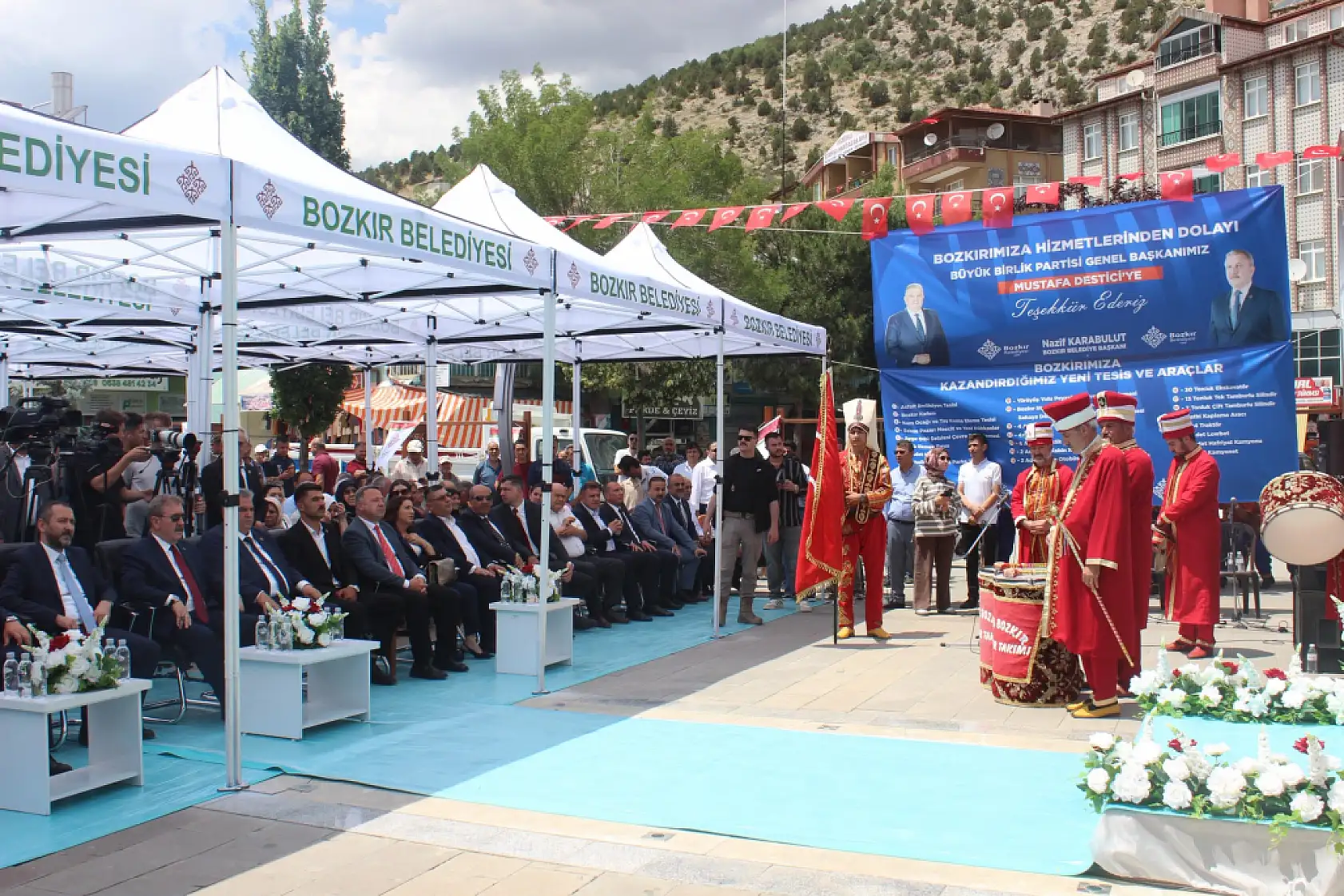 Konya Bozkır'da dev yatırım hamlesi! Başkan Destici ile açıldı