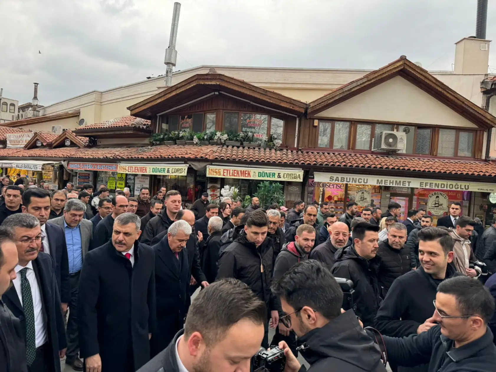 İçişleri Bakanı Mustafa Çiftçi'ye Konya'da sevgi seli