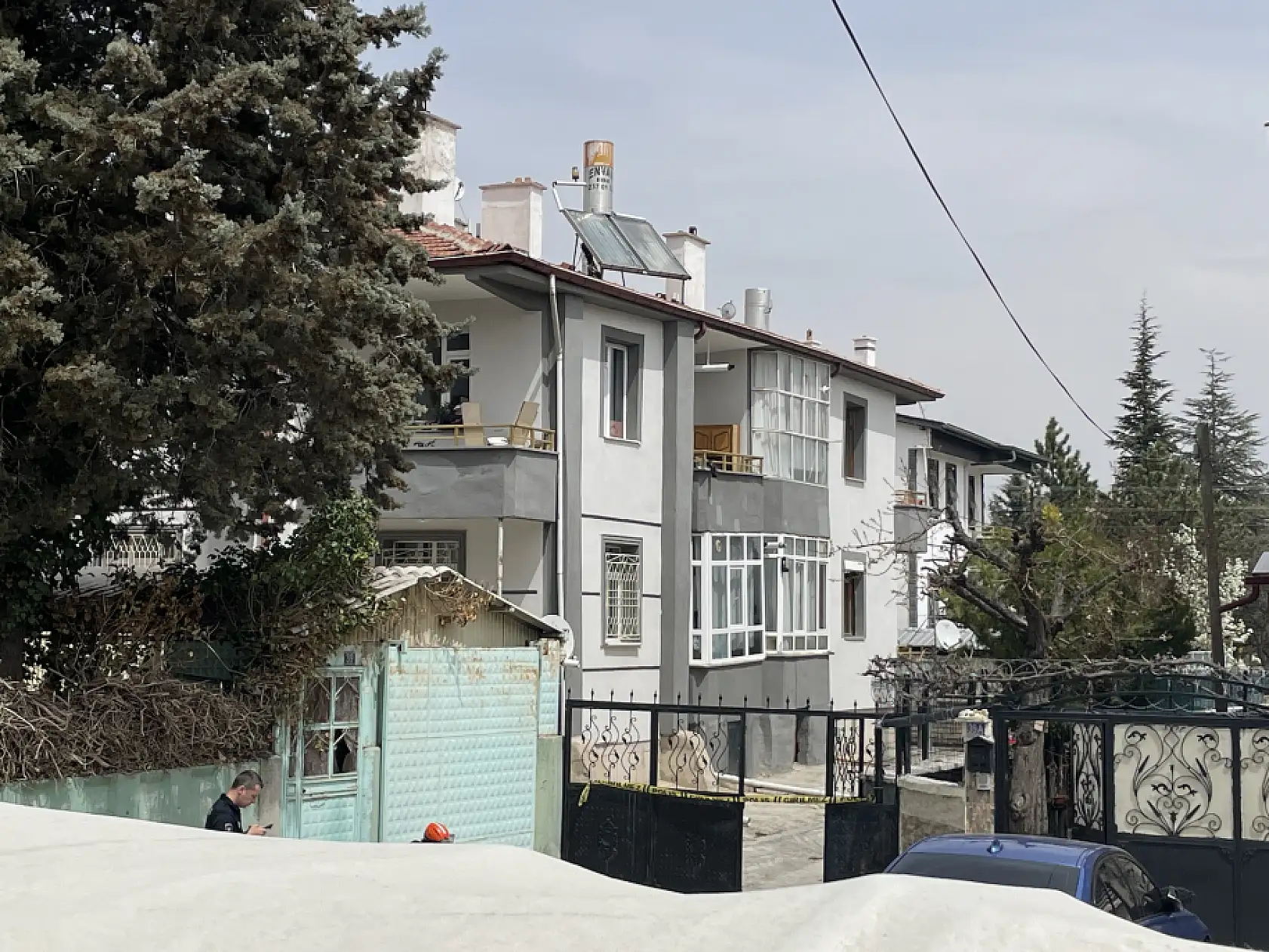 Konya merkezde meydana gelen deprem sonrası 2 bina tahliye edildi