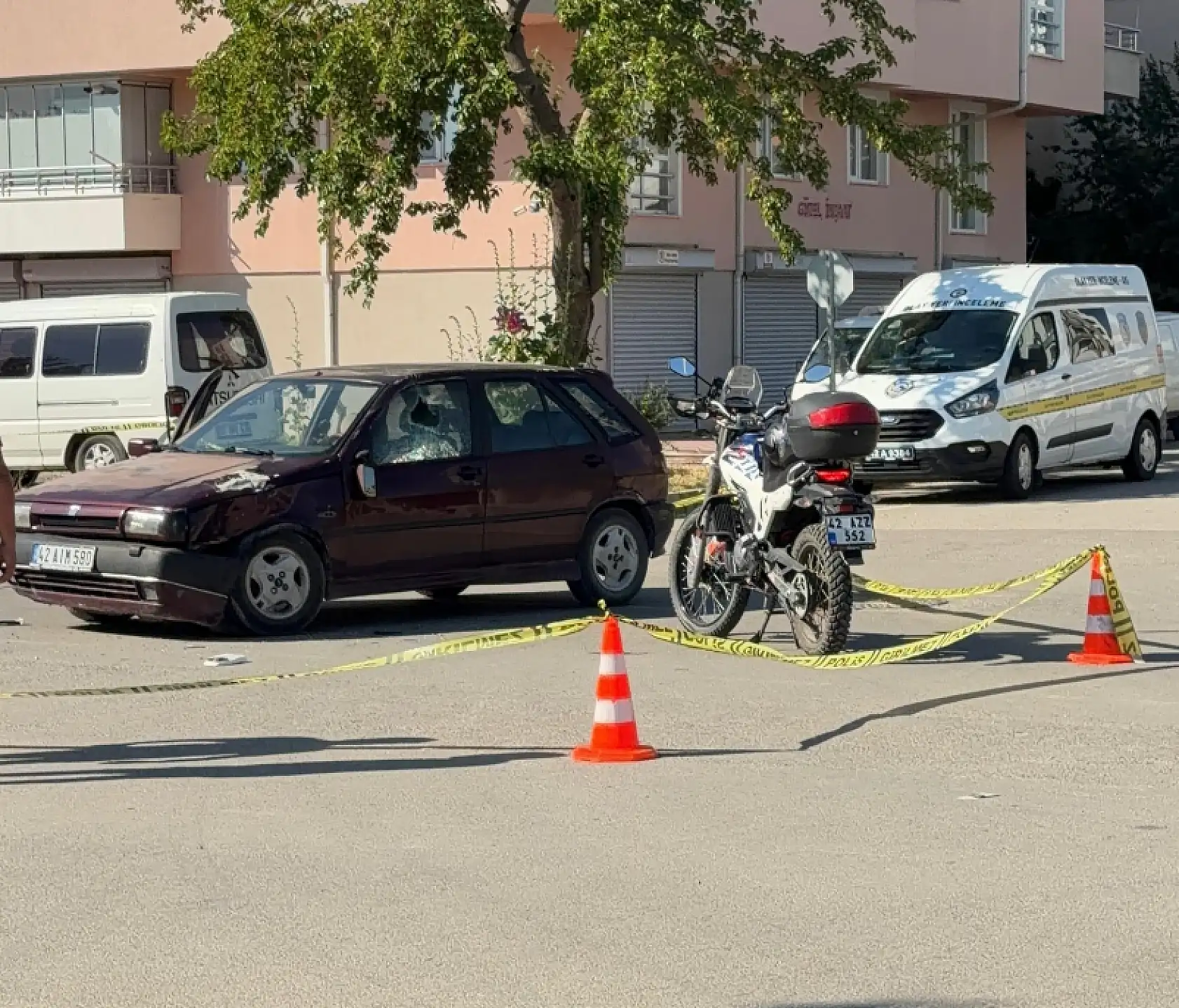 Konya'da kavşakta kaza: Öğretmen hayatını kaybetti