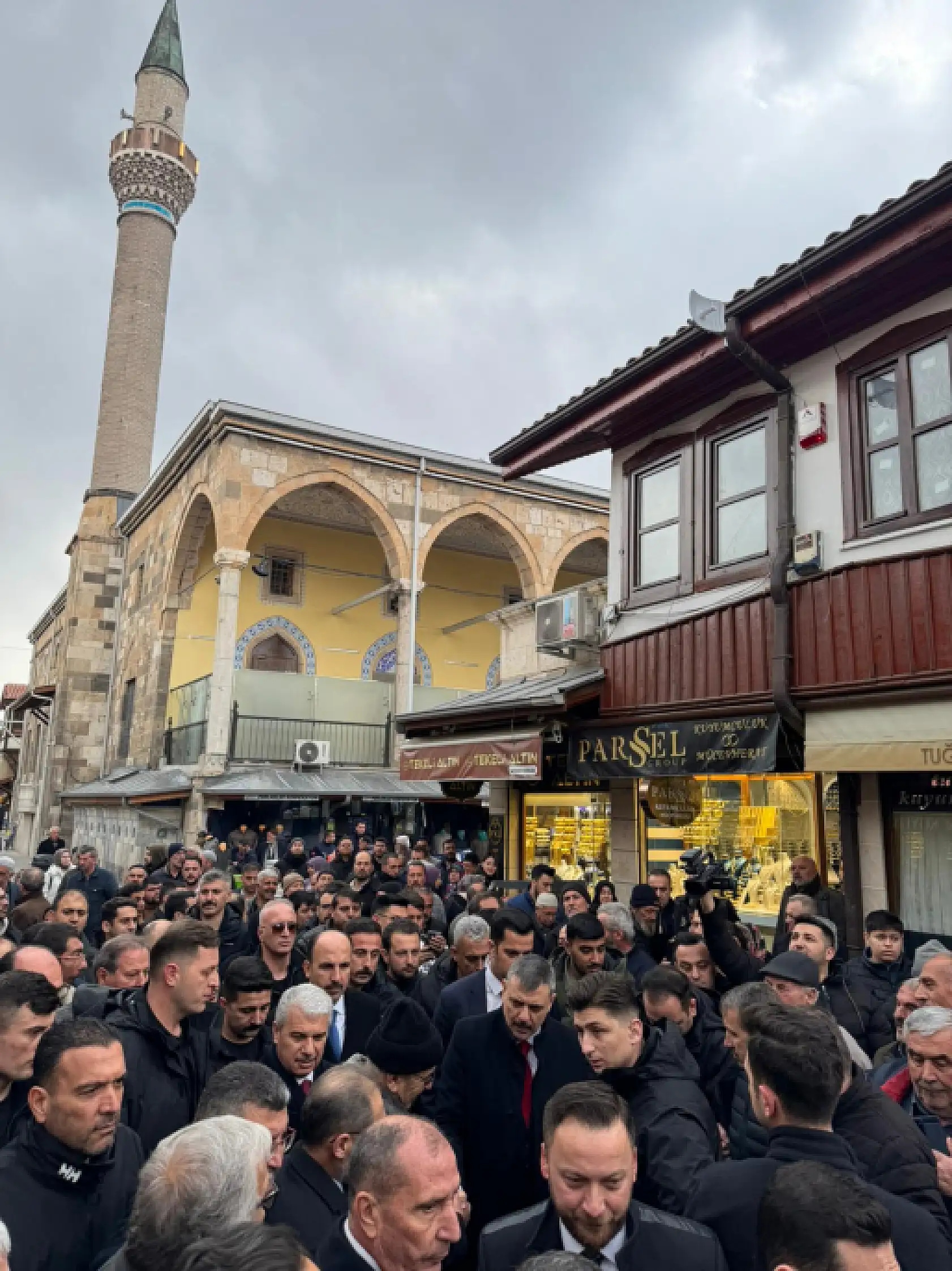 İçişleri Bakanı Mustafa Çiftçi'ye Konya'da sevgi seli