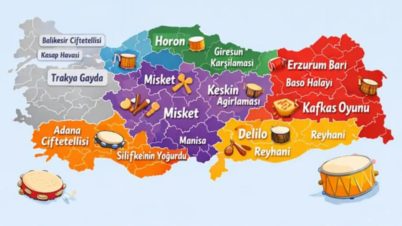 Türkiye'nin ritmi bu listede: 81 ilin meşhur oyun havaları