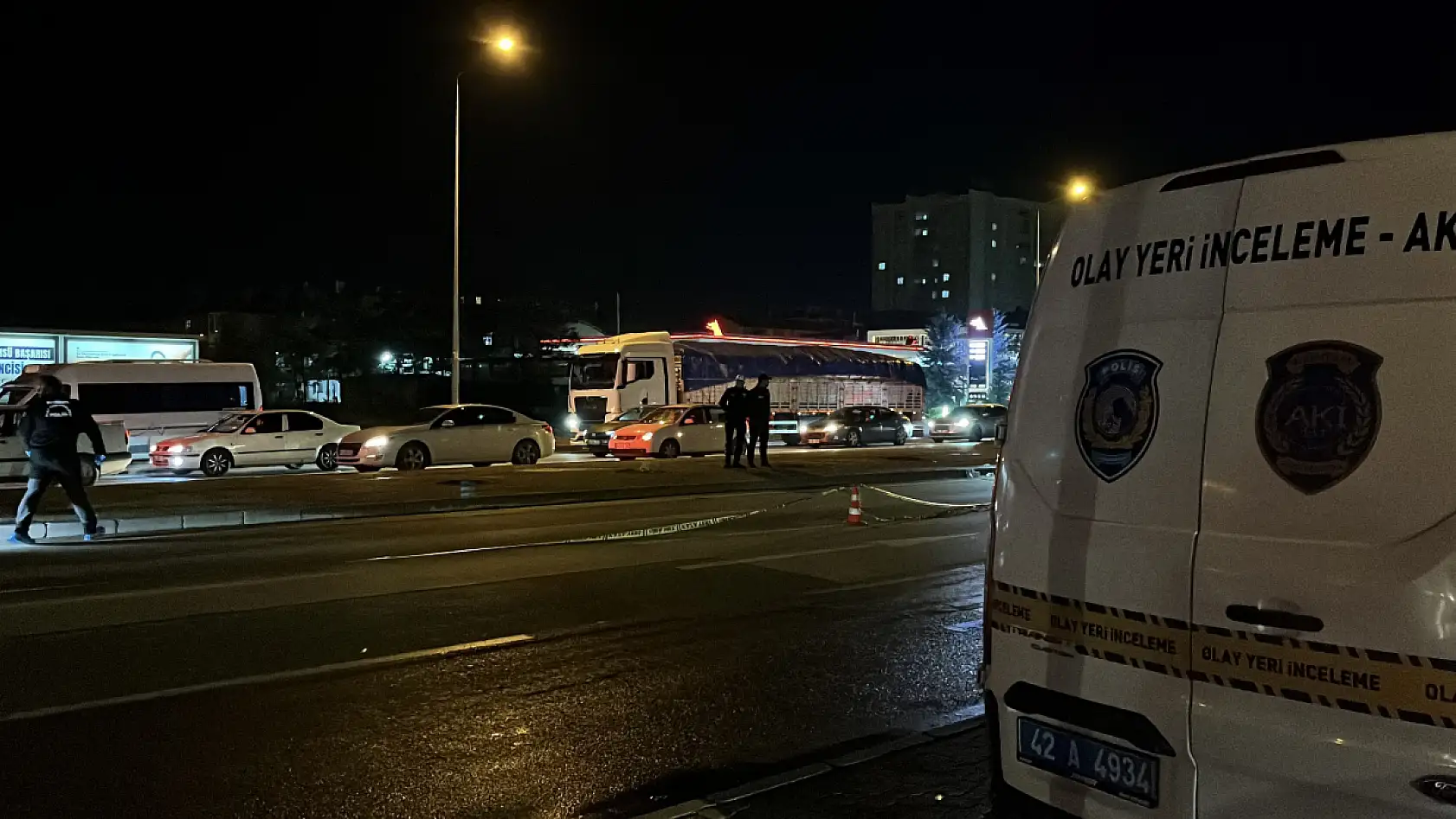 Konya merkezde kaza: Yolun karşısına geçmek isterken canından oldu