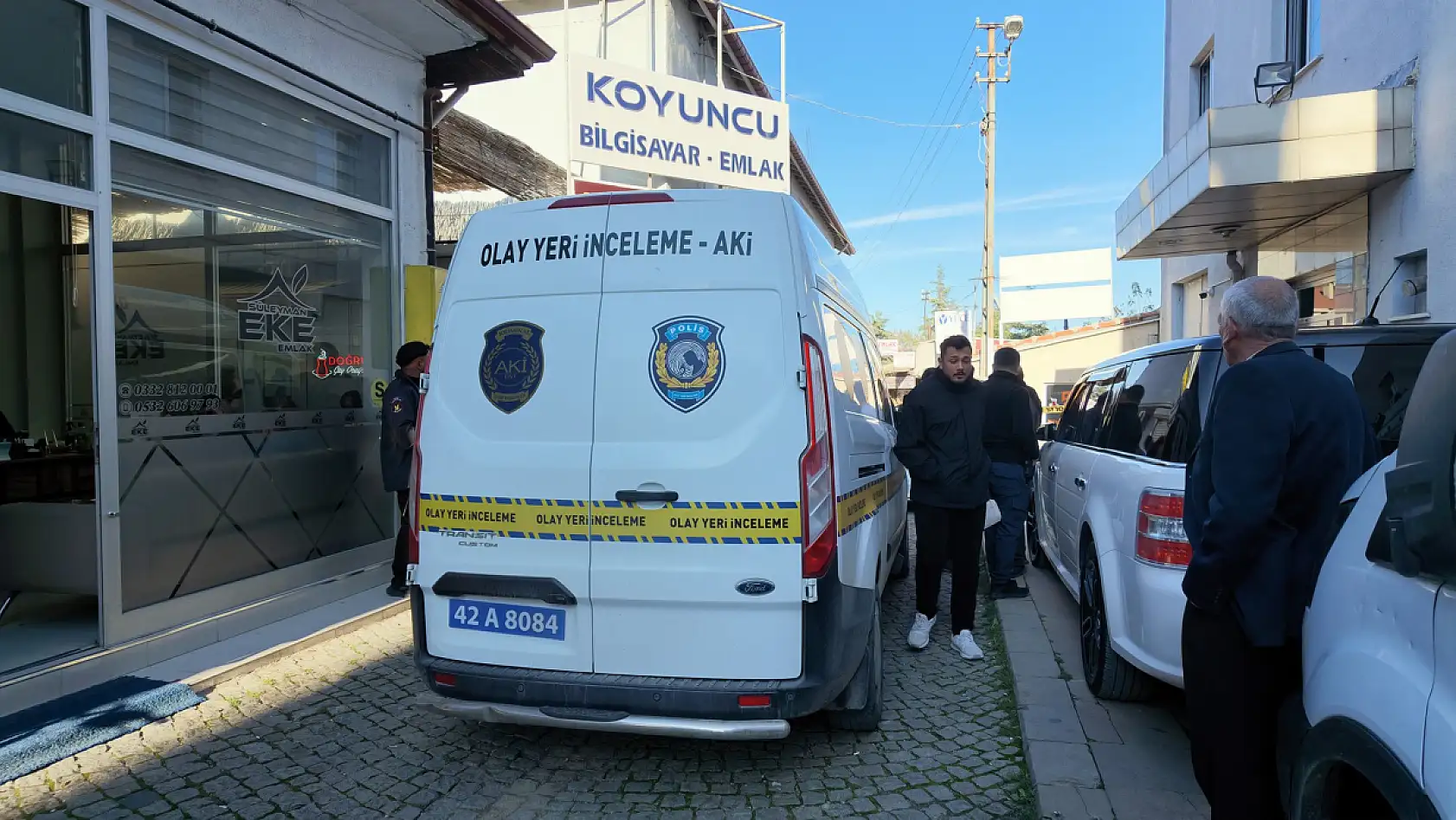 Konya'da kıraathanede silahlı saldırı! İzinli gelen genç işçi öldürüldü
