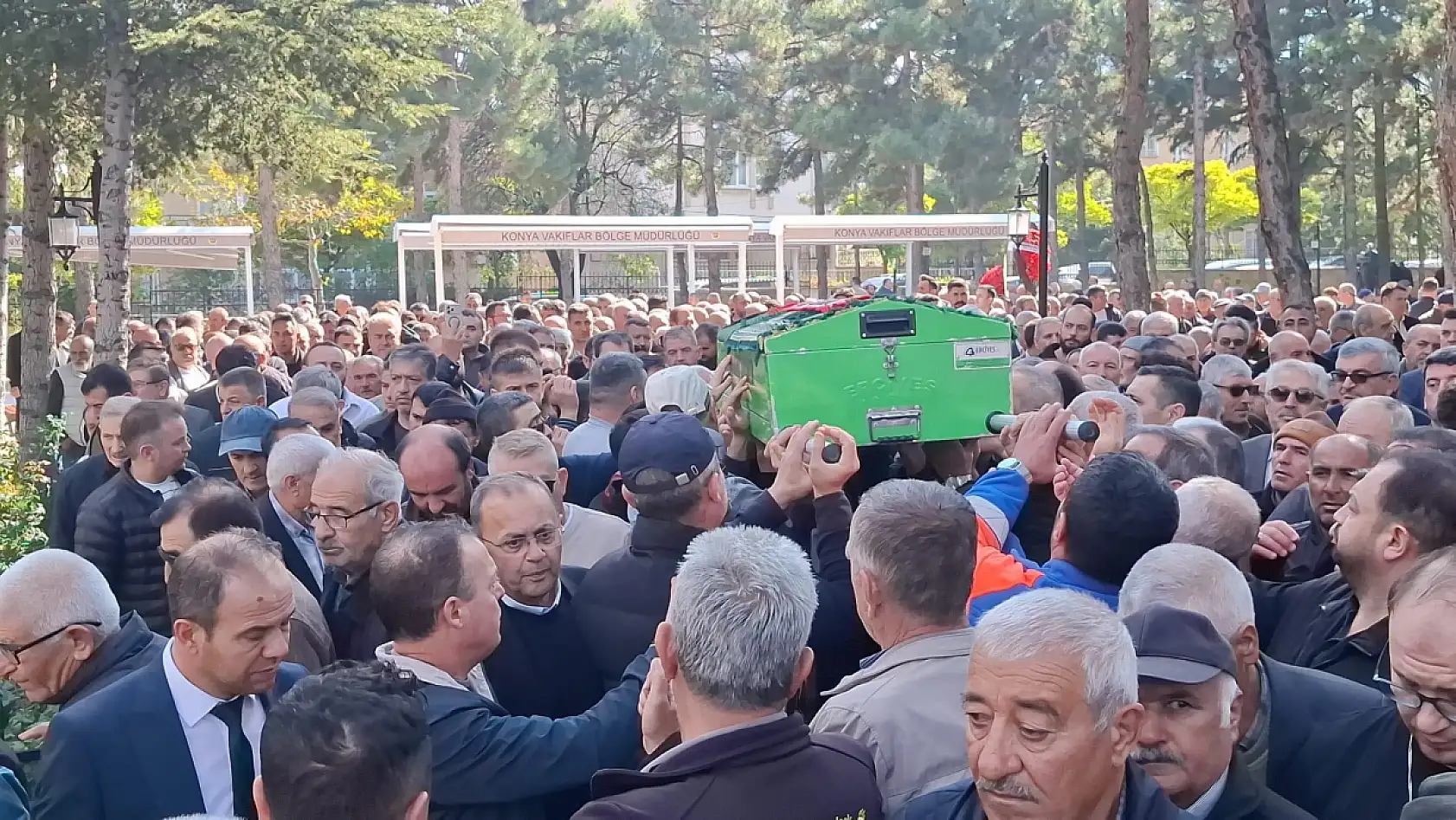 Konya'da kurşunların hayattan kopardığı gence acı veda