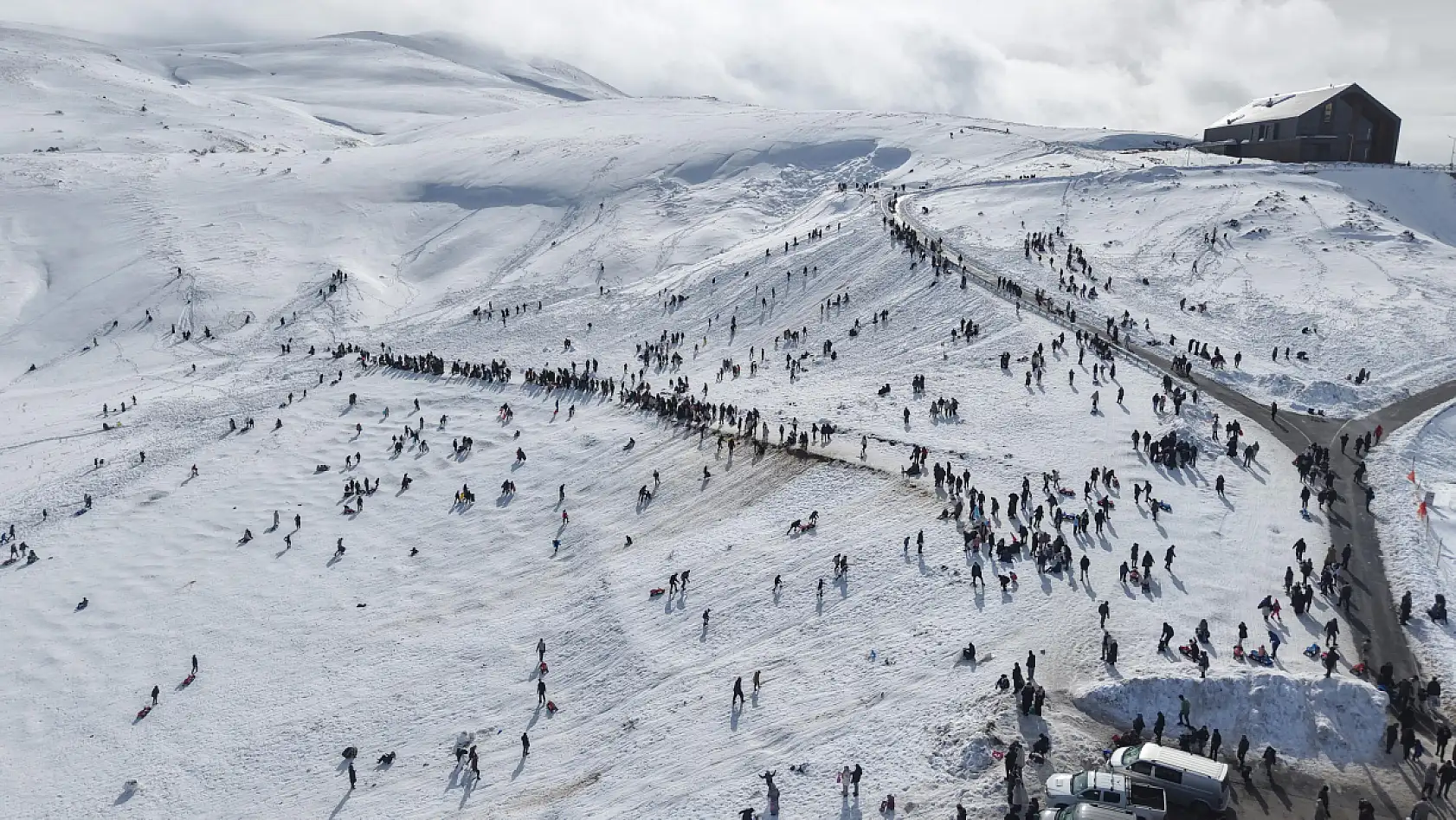 Konya Ovası'nda kayak keyfi