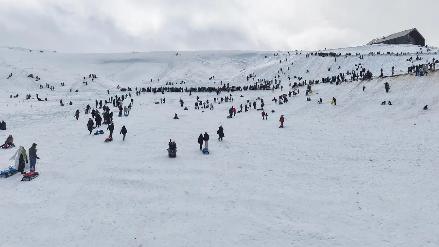 Konya Ovası'nda kayak keyfi