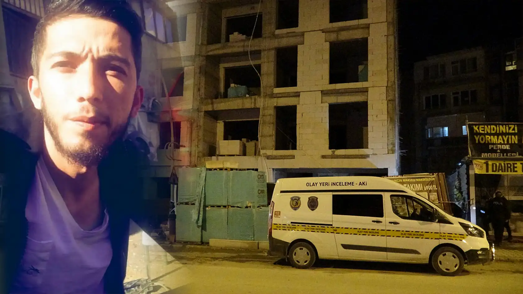 Tuvaletini yapmak için çıktığı inşaattan düşen genç hayatını kaybetti