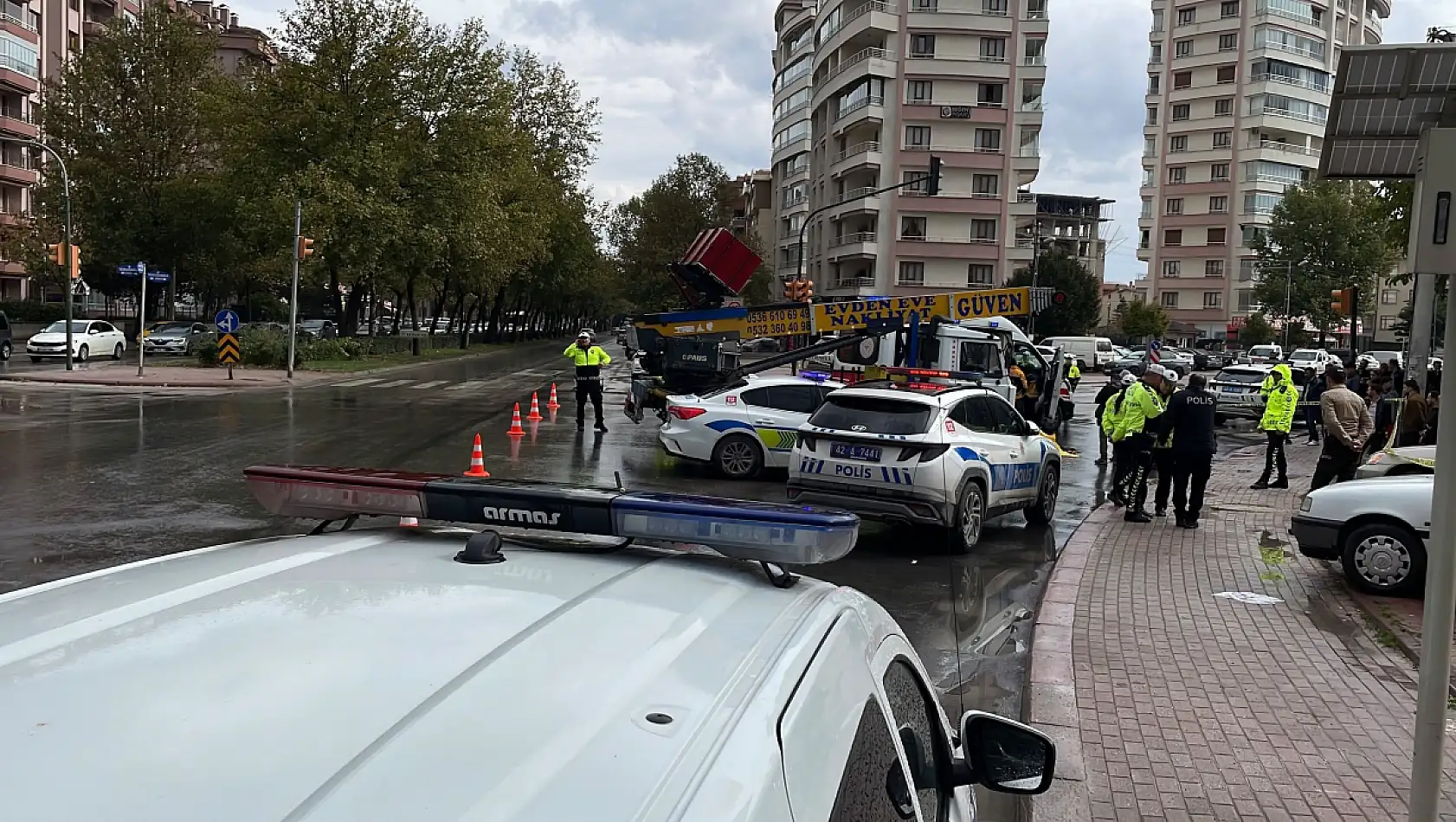 Konya merkezde feci son! Hayatını kaybetti
