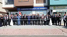 Karatay Muhtarlar Derneği yeni hizmet binasına kavuştu!