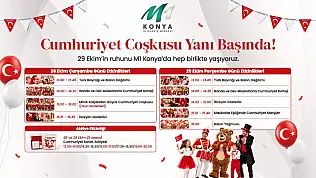 M1 Konya AVM'de Cumhuriyet Bayramı coşkusu