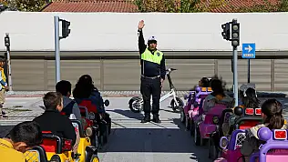Selçuklu Trafik Eğitim Parkı'nda hedef: 2 bin 537 öğrenciye pratik eğitim
