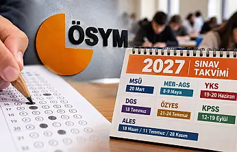 Son dakika: YKS takvimi açıklandı! İşte 2027 sınav tarihleri