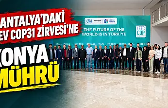 UCLG Başkanı Uğur İbrahim Altay COP31 alanını denetledi: Dünyaya Türkiye'den güçlü iklim mesajı vereceğiz