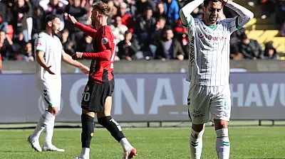 Konyaspor'da senaryo değişmiyor: Son dakika beraberliği