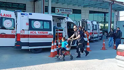 İlkokuldaki 9 öğrenci hastaneye kaldırıldı