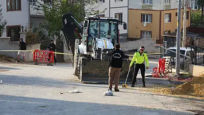 İş makinesinin çarptığı yaşlı kadın öldü
