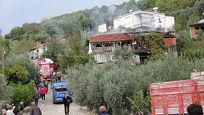 Ocağı yakmak isterken hem kendini hem de evini yaktı