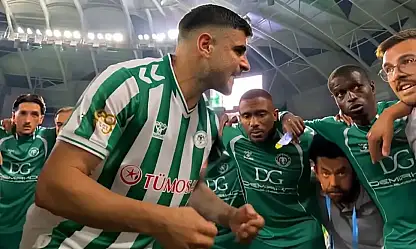 Konyaspor'da Adil takımı böyle uğurladı